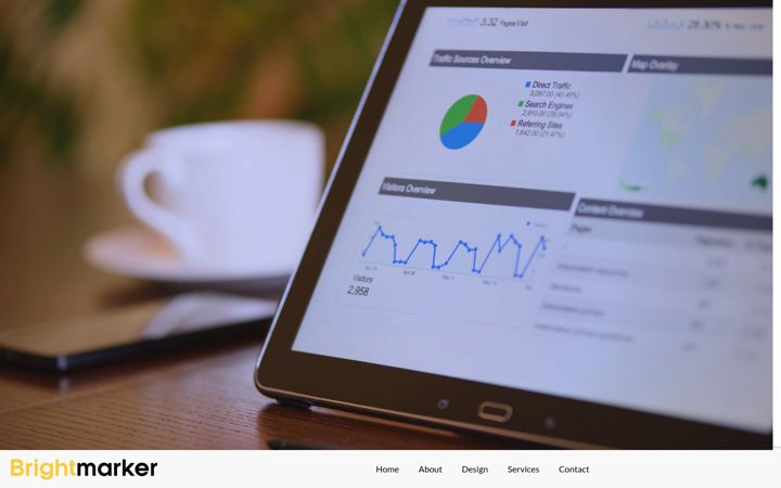 Screenshot of brightmarker.co.uk