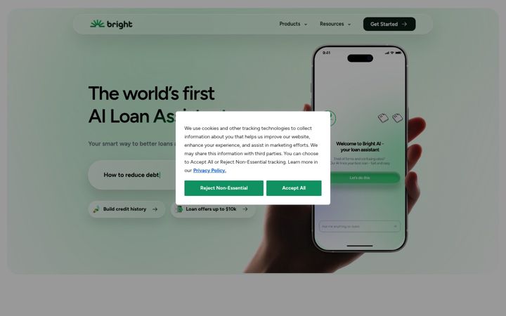 Screenshot di brightmoney.co
