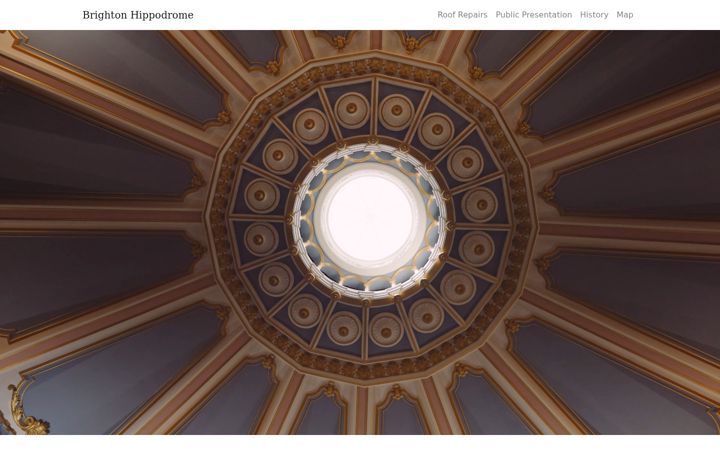 Screenshot of brighton-hippodrome.co.uk