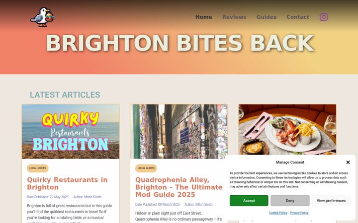 Screenshot of brightonbitesback.com