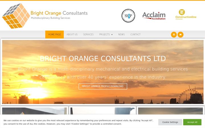Screenshot of brightorangebsc.com