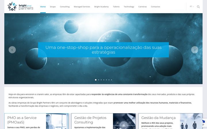 Screenshot of brightpartners.com
