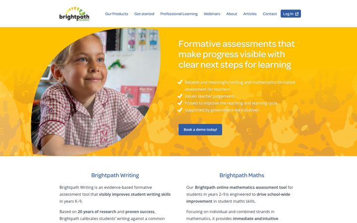 Screenshot of brightpath.com.au