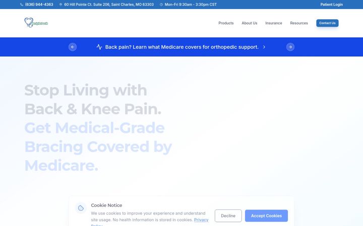 Screenshot of brightpathdme.com