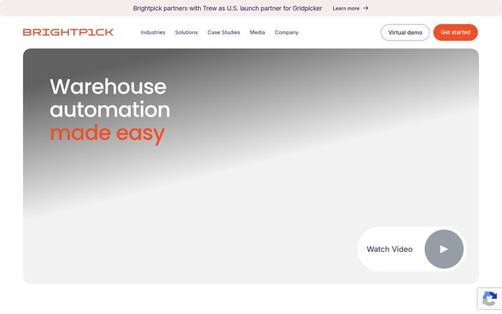 Screenshot of brightpick.ai