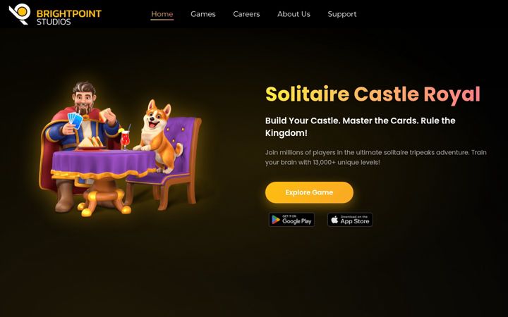 Captura de ecrã de brightpointstudios.com