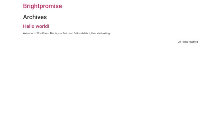 Screenshot of brightpromiseproperties.com