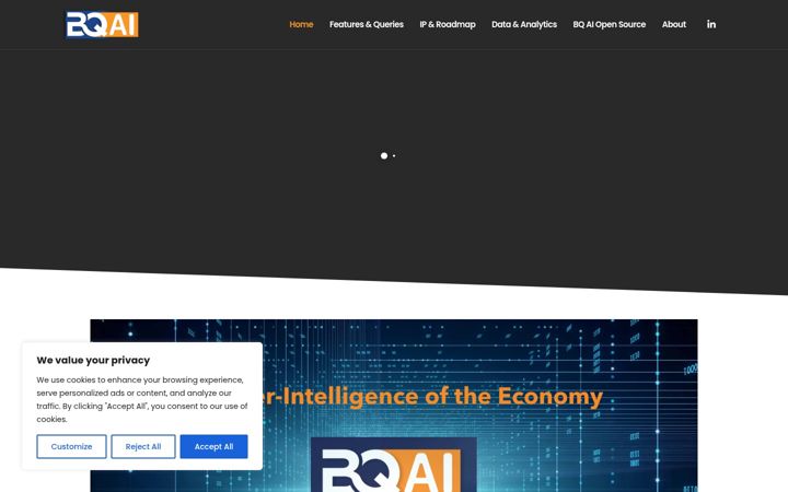 Screenshot of brightquery.org