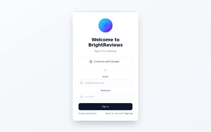 Ekrānuzņēmums no brightreviews.dev