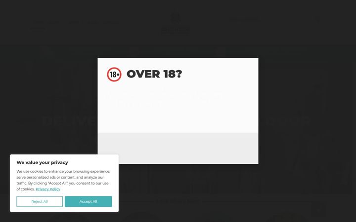 Screenshot of brightsidebrewing.co.uk