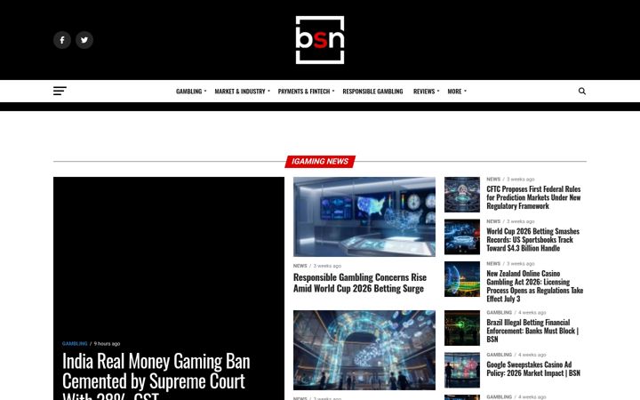 Screenshot of brightsideofnews.com