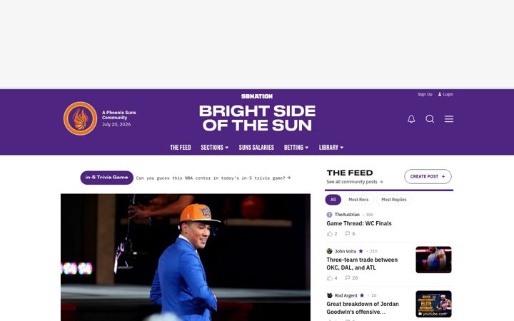 Screenshot of brightsideofthesun.com