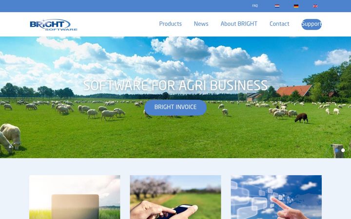 Zrzut ekranu brightsoftware.nl