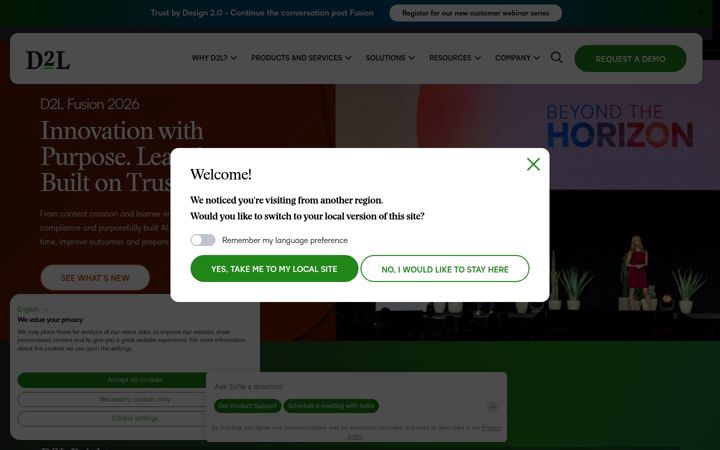 Screenshot di brightspace.com
