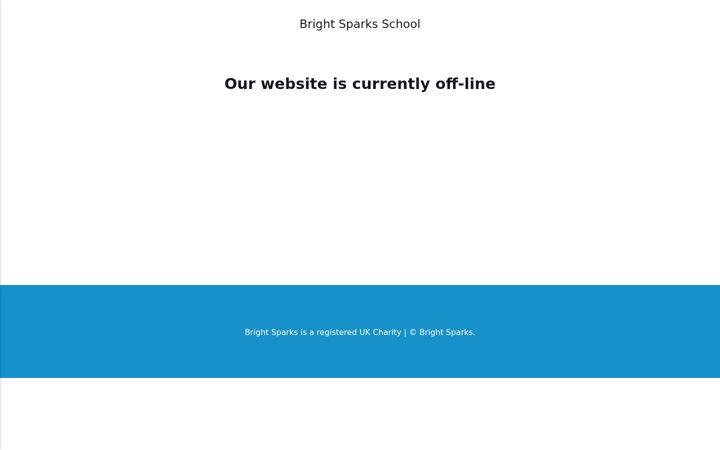 Screenshot of brightsparks.org