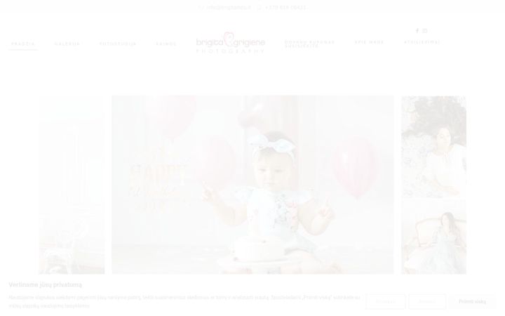 Screenshot of brigitafoto.lt