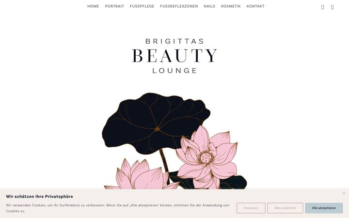 Screenshot of brigittas-beauty-lounge.ch