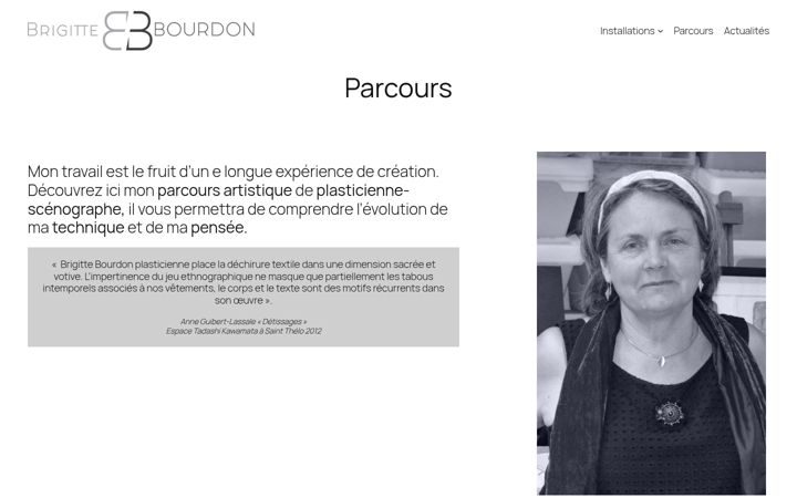 Screenshot of brigitte-bourdon.com
