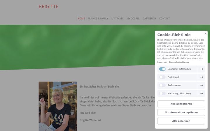 Screenshot of brigitte-lichterfelde.de