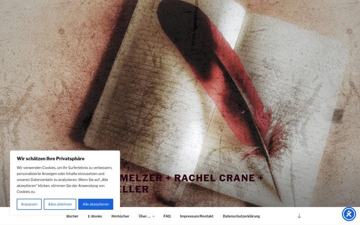 Screenshot of brigitte-melzer.de