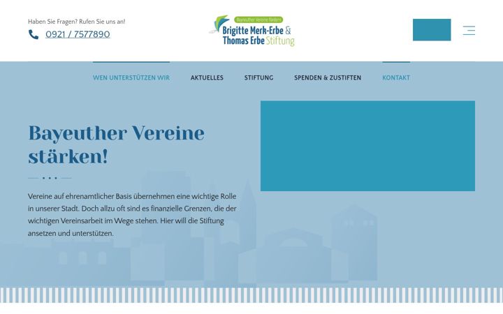 Screenshot of brigitte-merk-erbe-stiftung.de
