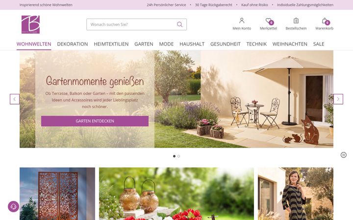Screenshot of brigitte-salzburg.at