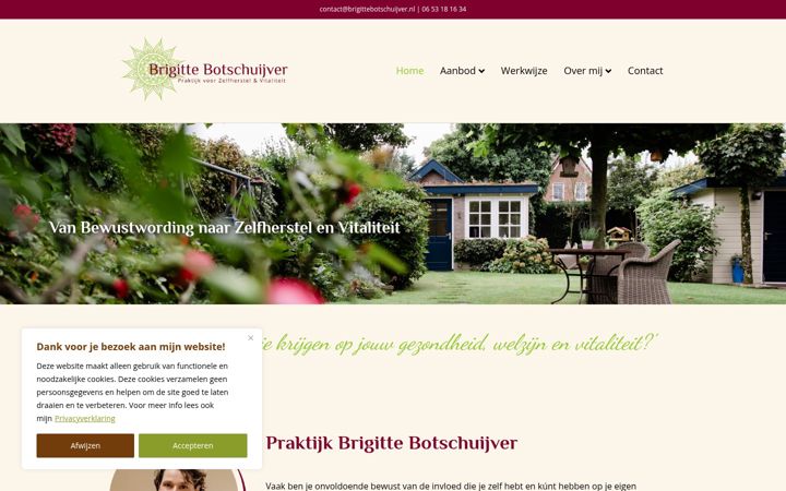Ekrano kopija brigittebotschuijver.nl