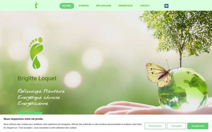 Screenshot του brigitteloquet.fr
