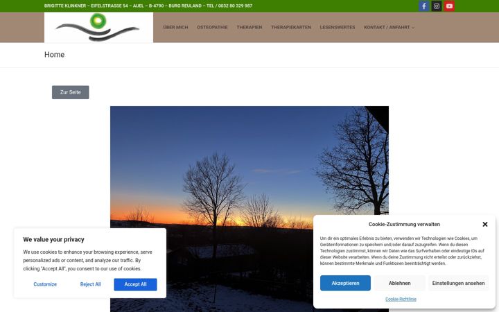 Screenshot of brigitteramscheidt.com
