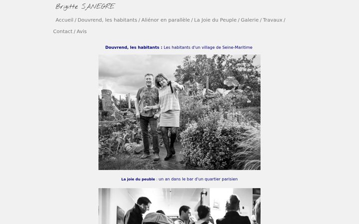 Screenshot του brigittesanegre.fr