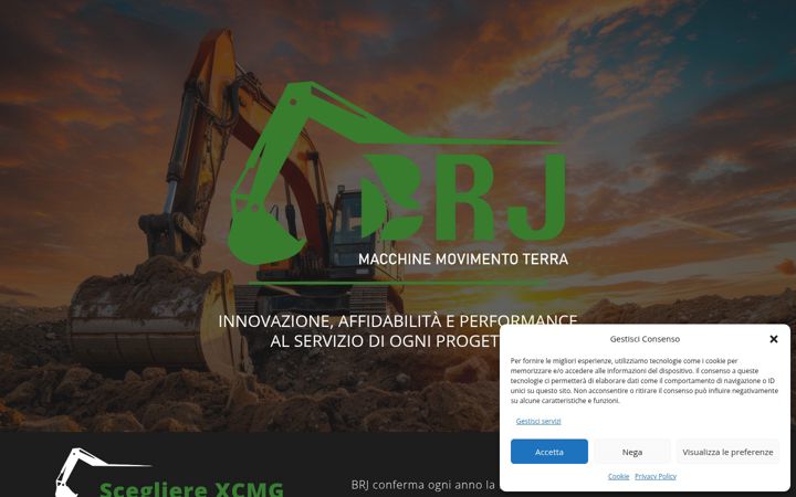 Screenshot of brijagroupmacchinemovimentoterra.it