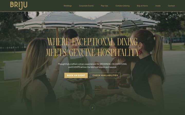 Screenshot of briju.com.mt