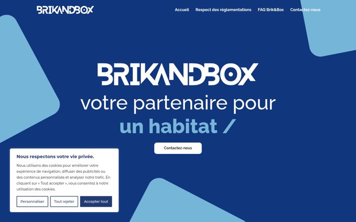 Screenshot of brikandbox.fr