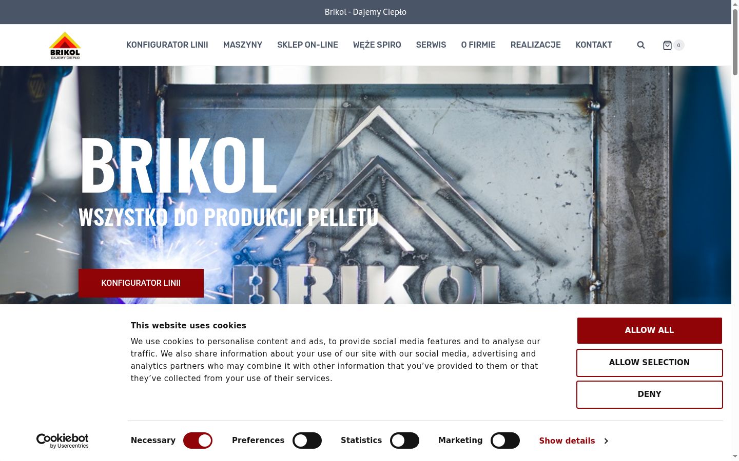 Screenshot tal-banner tal-kunsens muri qabel kwalunkwe interazzjoni