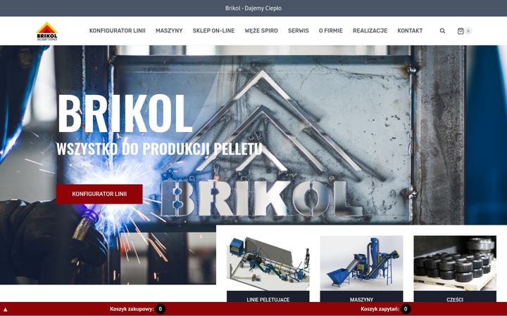 Screenshot of brikol.pl