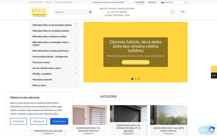 Screenshot of brikol.sk