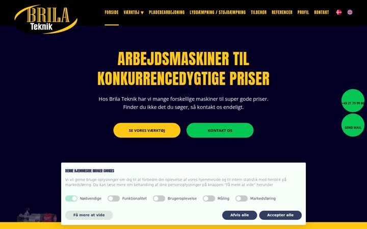 Screenshot of brilateknik.com