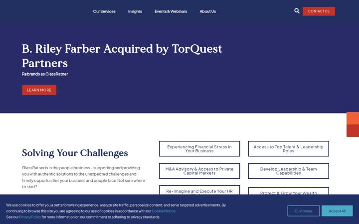 Screenshot of brileyfarber.com