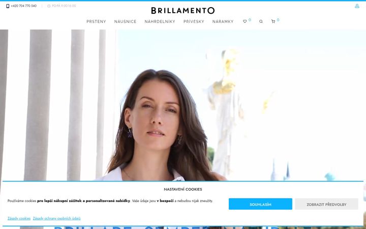 Képernyőkép: brillamento.cz