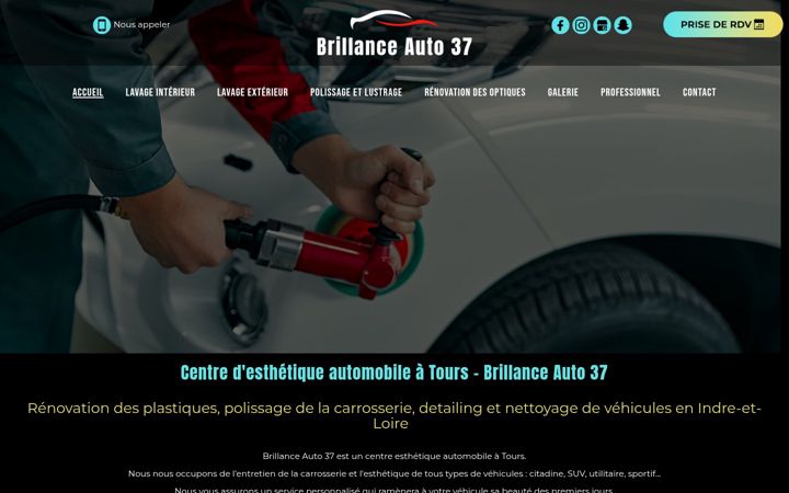 Screenshot of brillanceauto37.fr