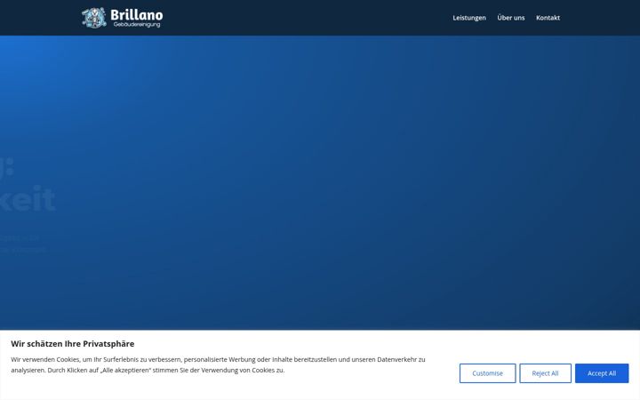 Screenshot of brillano.de