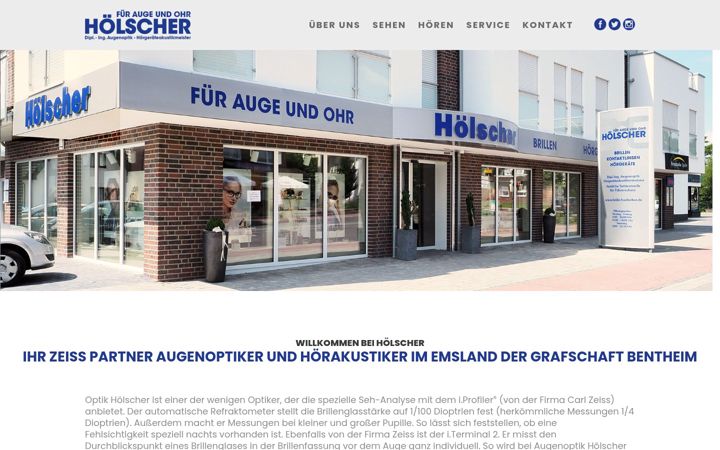 Screenshot of brille-hoelscher.de