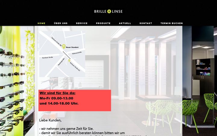 Screenshot di brille-linse.net