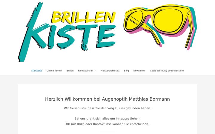 Screenshot of brillen-kiste.de