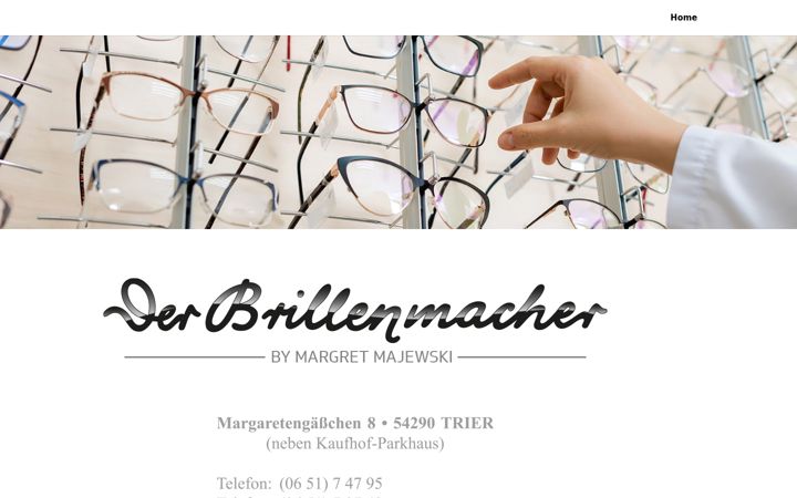 Screenshot of brillenmacher-trier.de