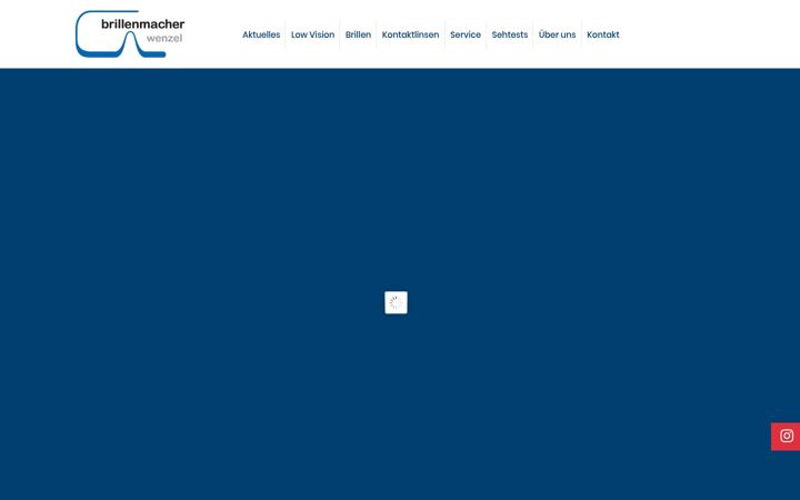 Screenshot of brillenmacher-wenzel.de