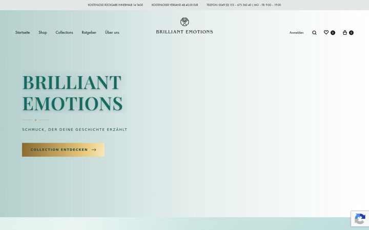 Screenshot of brilliant-emotions.de