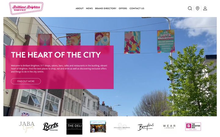 Screenshot of brilliantbrighton.com