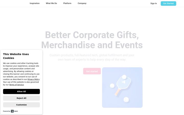 Screenshot of brilliantmade.com