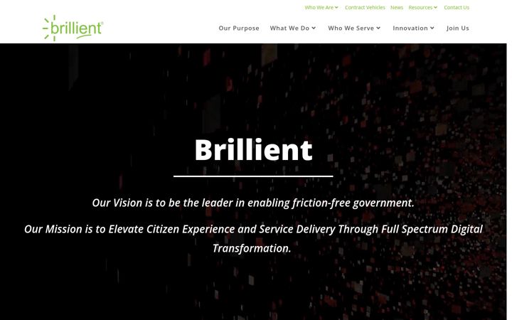 Screenshot di brillient.net